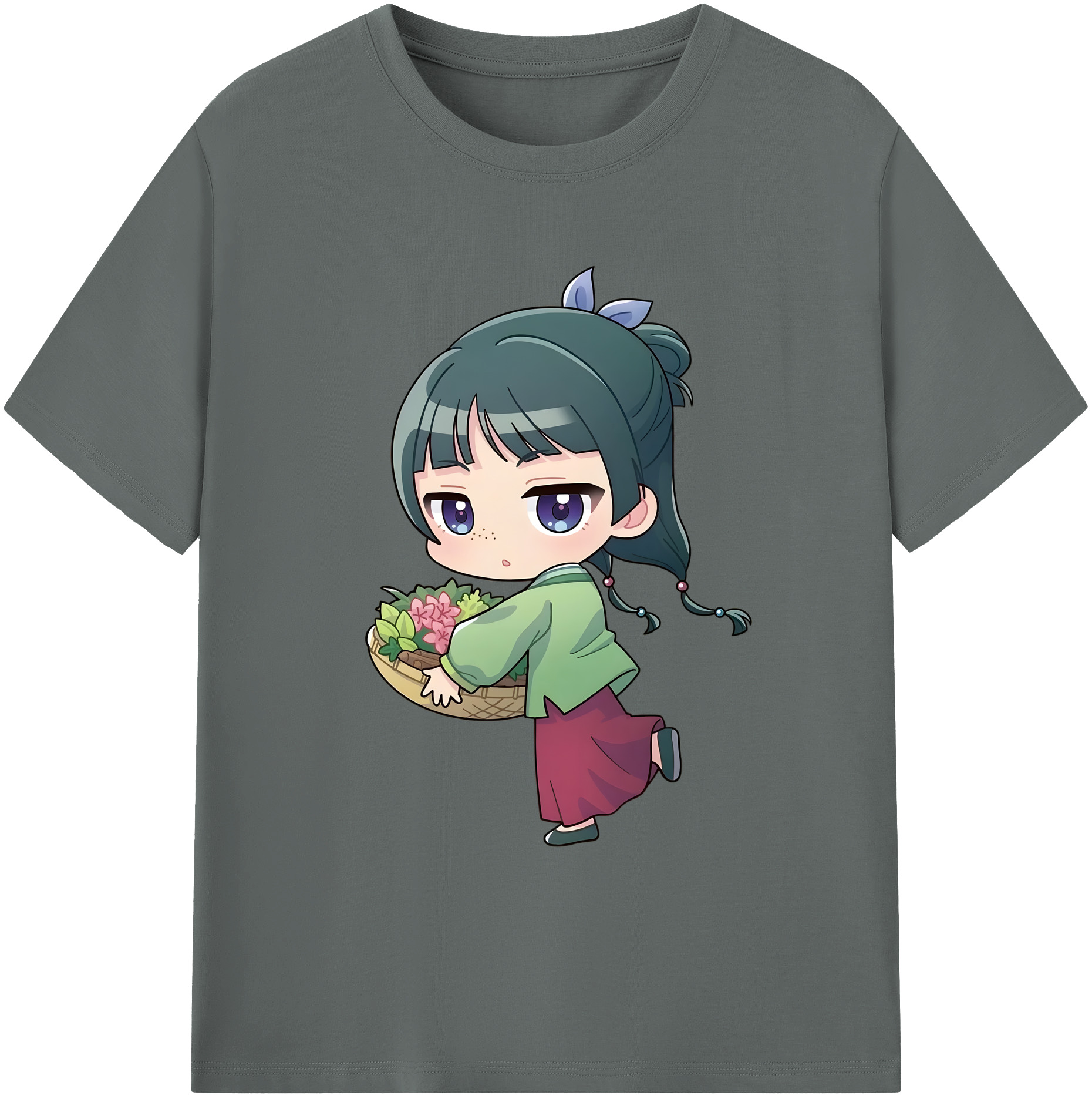 （画像用） 薬屋のひとりごと The Apothecary Diaries 綿100％ メンズ半袖Tシャツ｜肌触りやわらか＆通気性